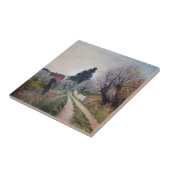 バーナリーズ最古の春/トスカーナの風景 タイル (側面)