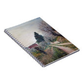 バーナリーズ最古の春/トスカーナの風景 ノートブック (右側)