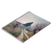 バーナリーズ最古の春/トスカーナの風景 ノートブック (左側)