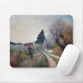 バーナリーズ最古の春/トスカーナの風景 マウスパッド (マウス)