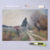 バーナリーズ最古の春/トスカーナの風景 薄葉紙 (クラフト)