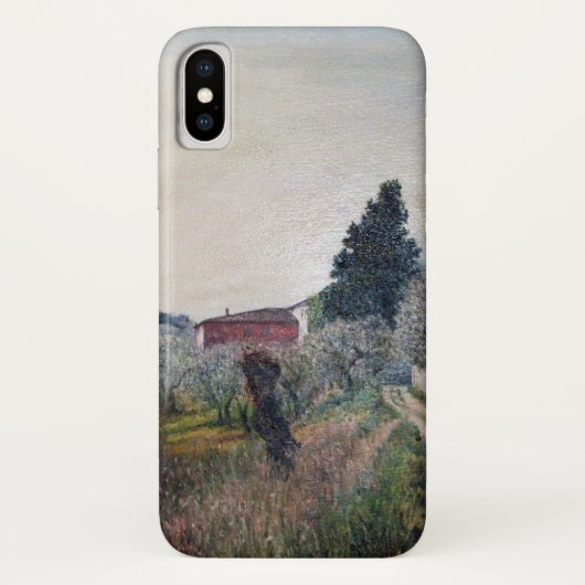 バーナリーズ最古の春/トスカーナの風景 Case-Mate iPhoneケース (裏面)