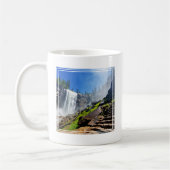 バーナルからのヘビースプレー |ヨセミテ国立公園 コーヒーマグカップ (左)