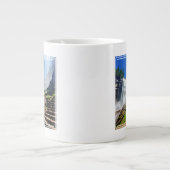 バーナルからのヘビースプレー |ヨセミテ国立公園 ジャンボコーヒーマグカップ (正面)