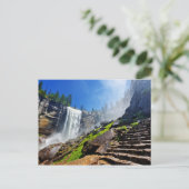 バーナルからのヘビースプレー |ヨセミテ国立公園 ポストカード (スタンド正面)