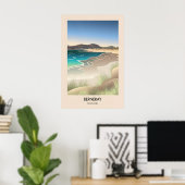 バーナレイ スコットランド 旅行 ポスター (ホームオフィス)