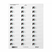 バーナーエレガント ラベル (フルシート)