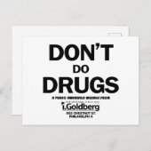 バーナード・サマーに現れる薬を使わない シーズンポストカード (正面/裏面)