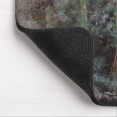 バーナードPerales著月の山そして木 マウスパッド (コーナー)