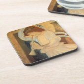 バーナー・ジョーンズによるフレオレットを演奏する天使 コースター (左側)