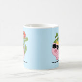 バーニクールピグ引用文 – 巨大なコーヒーマグのためすぎる コーヒーマグカップ (中央)