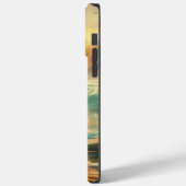 バーニドゥードル ビーチサーフィン絵画  Case-Mate iPhoneケース (裏面 / 左)