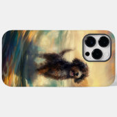 バーニドゥードル ビーチサーフィン絵画  Case-Mate iPhoneケース (裏面 (横))