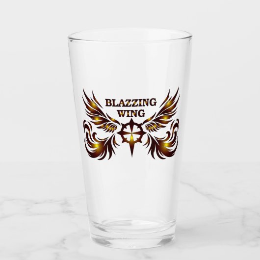バーニングウィング ドリンクウェア タンブラーグラス (正面)