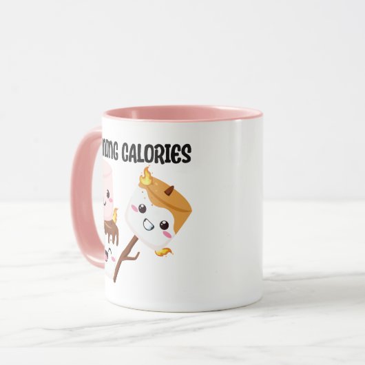バーニングカロリーマーシュマロミーム マグカップ (正面左)
