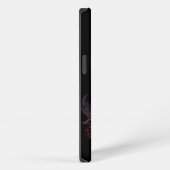 バーニングギターブラックAIアート iPhoneケース (右側面)