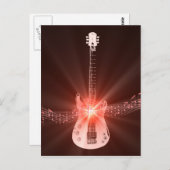 バーニングギター ポストカード (正面/裏面)