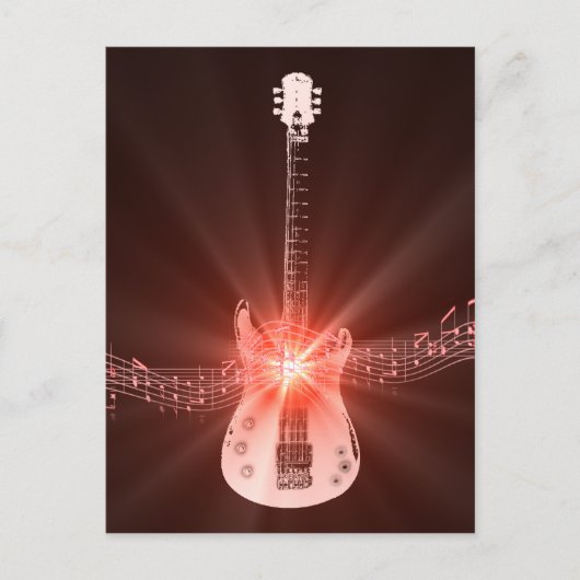 バーニングギター ポストカード (正面)
