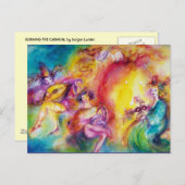 バーニングザカーニバル/ヴェネツィアカーニバルダンス ポストカード (正面/裏面)