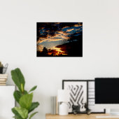 バーニングスカイII ポスター (ホームオフィス)