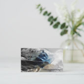 バーニングセージ喫煙形而上学的エステリック 名刺 (スタンド正面)