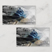 バーニングセージ喫煙形而上学的エステリック 名刺 (正面/裏面)