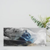 バーニングセージ喫煙形而上学的ギフト証明書 招待状 (スタンド正面)