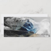 バーニングセージ喫煙形而上学的ギフト証明書 招待状 (正面)