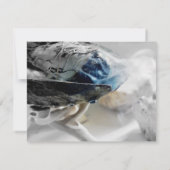 バーニングセージ喫煙形而上学的ハウスウォーミング 招待状 (裏面)