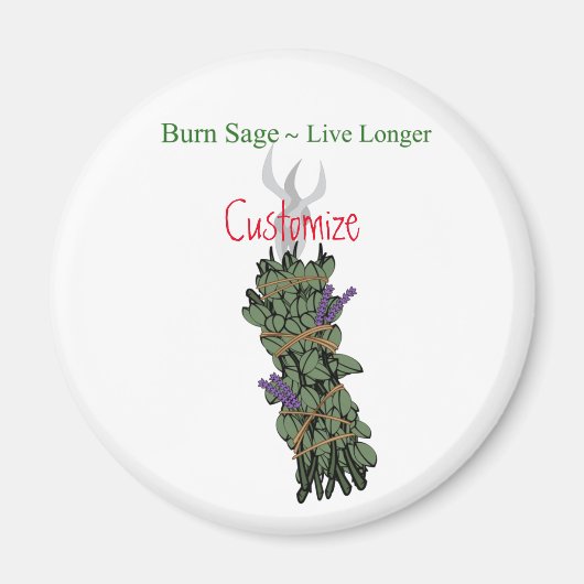 バーニングセージThunder_Cove マグネット (正面)