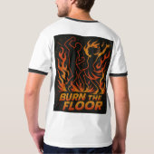 バーニングダンシングサルサTシャツ Tシャツ (裏面)