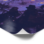 バーニングトレイル – Dirt-bike Rider ポスター (コーナー)