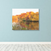 バーニングブッシュプリント キャンバスプリント (インサイチュ (ウッドフロア))