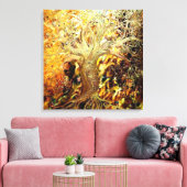 バーニングブッシュ キャンバスプリント (インサイチュ (リビング))