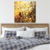 バーニングブッシュ キャンバスプリント (インサイチュ (寝室))