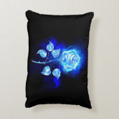 バーニングブルーバラ アクセントクッション (裏面(縦))