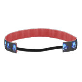 バーニングブルーバラ アスレチックヘッドバンド (裏面)