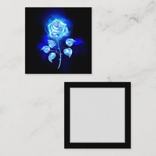 バーニングブルーバラ エンクロージャーカード (正面/裏面)