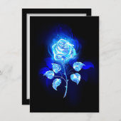 バーニングブルーバラ エンクロージャーカード (正面/裏面)