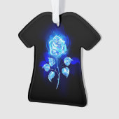 バーニングブルーバラ オーナメント (正面)
