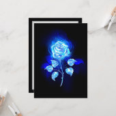 バーニングブルーバラ カード (正面/裏面インサイチュ)