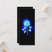 バーニングブルーバラ カード (正面/裏面インサイチュ)