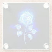 バーニングブルーバラ ガラスコースター (裏面)