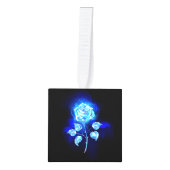 バーニングブルーバラ キューブオーナメント (正面)