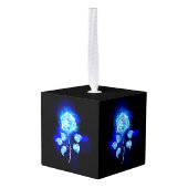 バーニングブルーバラ キューブオーナメント (裏面アングル)