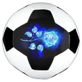 バーニングブルーバラ サッカーボール (回転)