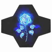 バーニングブルーバラ サッカーボール (フラット)