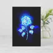 バーニングブルーバラ サンキューカード (スタンド正面)