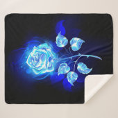 バーニングブルーバラ シェルパブランケット (正面(横))