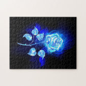 バーニングブルーバラ ジグソーパズル (横)